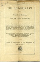 ["<p> Pamphlet. \"Printed for distribution by the Department of Free Schools.\"</p>"]