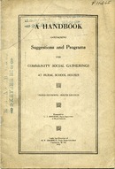 ["<p> Pamphlet.  \"Prepared by L. J. Hanifan, State Supervisor of Rural Schools ... Under the direction of M P. Shawkey, State Superintendent, Charelston, W. Va., 1916.\" \"Third revision--sixth edition.\"</p>"]