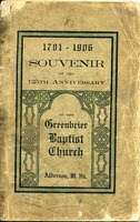 ["<p> Monograph.  At head of title: 1781-1906.</p>"]