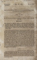 ["<p> Government document.  At head of title: 23d Congress, 1st Session, Ho. of Reps., [Rep. No. 432.].</p>"]