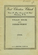 ["<p> Serial.  Printed Ephemera Collection has: 1906.</p>"]