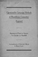 ["<p> Pamphlet.</p>"]