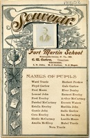 ["<p> Leaflet.  \"E. W. Garlow, teacher.\" \"Trustees: L. N. John, M J. Garlow, N. J. Mapel.\" \"Names of pupils: Ward Travis, Floyd Garlow, Fred Moore, Lemuel John, Fred Everley, Parshal McCartney, Estella Everley, Gustie John, Cora Everley, Birdie McCartney, Amelia McElroy, Herbert Perdew, Gale Garlow, Elver Donley, Earnest Everley, Arthur McCartney, Everett Waters, Matilda John, Sadie Garlow, Isa McCartney, Lucille Moore, Mabel Travis, Nora Travis.\"</p>"]