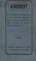 ["<p> Pamphlet.  \"Effective August 1, 1920, expiring March 31, 1922.\"</p>"]