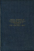 ["Monograph.  \"An appendix to the governor's special message on the same subject to the Legislature of 1915.\""]