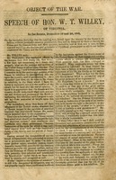 ["<p> Pamphlet.  Discusses the goal of the rebellious states to destroy the \"principles of republican government.\"</p>"]