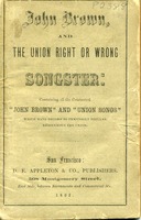 ["Pamphlet.  Bound with: D.E. Appleton & Co's descriptive catalogue of song books, dream, astrology & Cookery books, novels, toy books, &c. and the standard minor and acting drama (San Francisco : Clarke & Appleton, Printers, 1862).  Copy imperfect: some pages bound out of order.  Digital copy includes post-derivative page order correction."]