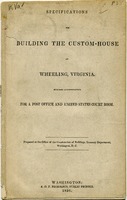 ["<p> Pamphlet. Prepared \"at the Office of the Construction of Buildings, Treasury Department, Washington, D.C.\"<br /> <br />  </p>"]