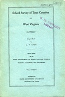 ["Monograph. \"Report made by L. V. Canins, survey made by the State Department of Rural Schools, Normal Schools, Colleges, and University.  Published by State Department of Schools, Charleston, West Virgina.\"<br />"]