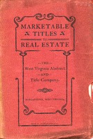 ["<p> Pamphlet. Describes the mission of the West Virginia Abstract and Title Company to research and examine titles for prospective real property buyers.</p>"]