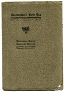 ["<p> Pamphlet. \"The Address of Rev. W.J. Holland, D.D., Ph.D. before the Washington County Historical Society, February 22, 1904. Subject: The Early Monongahela and Ohio Valleys.\" Address given during the 1922 election campaigns, regarding the cost of government in West Virginia and related taxation.<br /> <br />  </p>"]