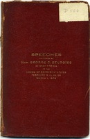 ["<p> Pamphlet. Collection of addresses on the Forest Service, forest reserves, roads and highways, wireless telegraphy for ocean steamships, and investigation of mine explosions and accidents.<br /> <br />  </p>"]