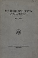 ["<p> Pamphlet. Summarizes the results of a survey to \"ascertain the types of homes and the general living conditions of the Negro population of Charleston.\" The survey was \"intended to serve as a guide for the entire state in an effort to promote and stimulate means of providing better living conditions for the Negro citizens.\"</p>"]