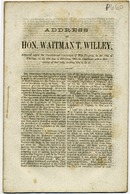 ["<p> Pamphlet. Address advocating the separation of West Virginia from Virginia.<br /> <br />  </p>"]