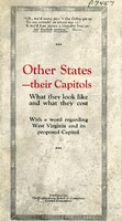["<p> Pamphlet. \"Parkersburg would be an ideal Capitol for West Virginia. It is more accessible for 65% of the people of the State than Charleston. Its population is 98% American born. It has every facility with which to discharge the obligations of a Capitol City with credit to the State.\"</p>"]